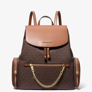 NWT Michael Kors Jet Set Large Logo Backpack